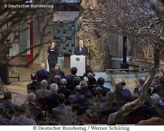 Bundespräsident hält Rede im Museum König Bonn