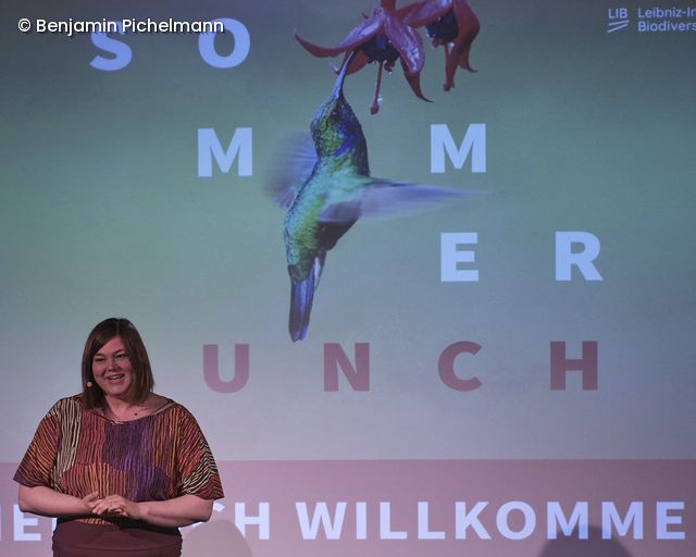 Katharina Fegebank hält Rede