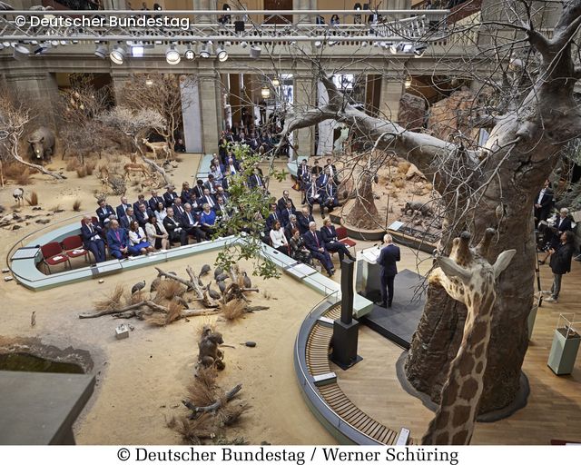 Bundespräsident hält Rede im Museum König Bonn