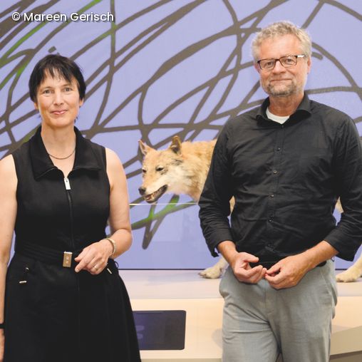 20.05.2025, Prof. Dr. Bernhard Misof mit Dr. Katrin Vohland